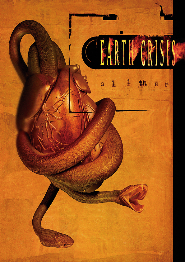 EARTH CRISIS Slither FLAG CLOTH POSTER WALL TAPESTRY BANNER Hardcore Punk - $20.00
