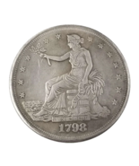 1798 USA  Silver Trade Dollar Replica  - £58.28 GBP