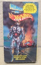 Heroes On Hot Wheels 1991 VHS - Driver of Steel Red-Handed  - $128.71 MXN