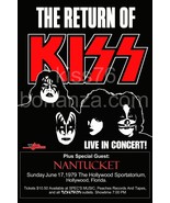 KISS Dynasty Return Of KISS 06/17/79 Florida Sportatorium 16 x 24 Custom... - $47.86 CAD