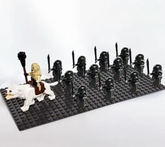 Elf Guards VS Orcs Half Beast Human Army Azog Solider Minifig XP430 no P... - $23.99