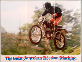1973 Harley-Davidson ORIGINAL SR-100 Baja Brochure Xlnt Motorcycles - $19.50