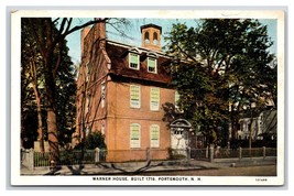 Warner House Portsmouth NH New Hampshire UNP WB Postcard H20 - $3.91