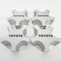 1986-1990 Toyota Celica Supra 69215A 16x7 Aluminum Wheel Center Caps USED SET/4 - £55.15 GBP