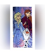 NIP Beach Towel Disney Frozen 2 Elsa/Anna/Olaf The Big One 28”x58” - $263.00 MXN