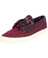 Sperry Women&#39;s Shoes Top Sider Seamate Rose Tweed Ribbon Lace Size 7.5 NWOB - $49.50