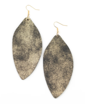 Paparazzi Serenely Smattered Gold Earrings - New - £3.54 GBP