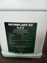 Nutriplant AG 6-4-3 2.5 gallon 616kb  - $150.99