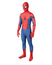 Spider-Man Superhero Cosplay Blue Homecoming Spider Man Suit Kid Costume... - $39.99