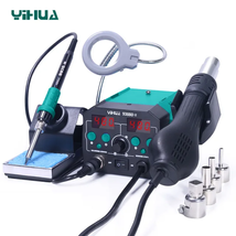 938BD-II 740W Hot Air Gun Rework Station Soldering Iron Solder Station with LED  - £128.29 GBP