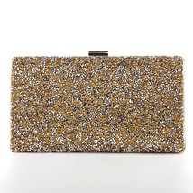 Shiny Sequin Clutch Wedding Bag Fashion  Evening Clutch Dinner Party Chain Purse - £53.27 GBP
