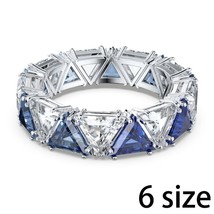 Ew ortyx luxury fashion woman hoop earrings jewelrys austrian crystal shiny charm women thumb200