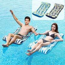 Pool Floats - Pool Floats Adult Size 2-Pack, Inflatable Pool Floats, Pineapple - £18.55 GBP