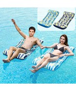 Pool Floats - Pool Floats Adult Size 2-Pack, Inflatable Pool Floats, Pin... - £18.39 GBP