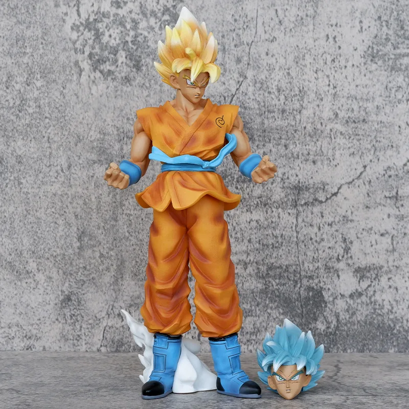 30.5cm Dragon Ball Z Son Goku Ssgss PVC Anime Action Figure Super Saiyan - £35.43 GBP+
