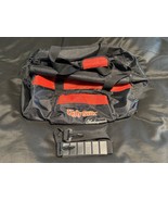 Ugly Stik Shakespeare Fishing Tackle Bag Black Red Duffle Style + Strap - $547.56 MXN
