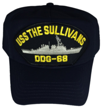 USS THE SULLIVANS DDG-68 HAT NAVY SHIP ARLEIGH BURKE CLASS DESTROYER WE ... - £17.95 GBP