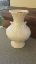 Lenox Elfin 4.5&quot; Bud Vase Ivory with Gold Trim  Made USA - Original.Tags - $5.90