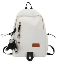 Unisex Simple School Bag Backpa for Students Casual Students Backpack Messenger  - £151.19 GBP