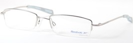 Reebok B8059 D Argent Lunettes Métal Cadre 49-17-135mm - $65.96