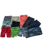pre-own Boy Toddler BIG LOT of 11pc bottoms sz 4T jeans shorts pants - $817.99 MXN