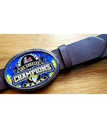 LOS ANGELES RAMS 2022 SUPER BOWL LVI -Championship Epoxy Buckle &amp; Brown ... - $33.78 CAD