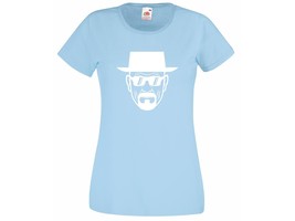 Womens Breaking Bad Heisenberg with Sunglasses T-Shirt; Serious Walter Tshirt - £19.38 GBP