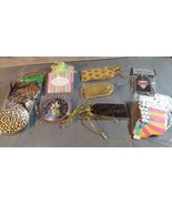 Christmas Gift Tag Lot Decorative Tape On Lot 139 Stocking Bulb Present ... - £37.30 GBP