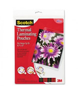 3M TP3854-20 THERMAL POUCHES, LETTER SIZE - $57.19 CAD