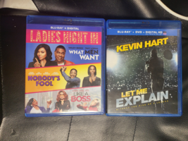 Lot Of 2 :Ladies Night In 3-Movie Collection + Kevin Hart Let Me Explain Blu-ray - £7.77 GBP
