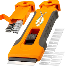 Razor Blade Scraper Tool with 15Pcs Extra Blades, Cleaning Razor Scraper... - $22.78