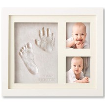 Baby Footprint Kit, Baby Foot and Hand Print Kit, Baby Keepsake Frame. - $45.00