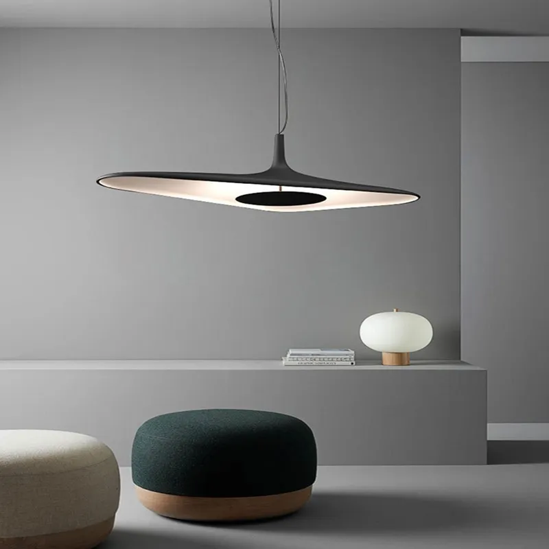 Nordic Irregular Changeable Light Pendant Lamp Dining Room Resin Hanging... - $251.50+