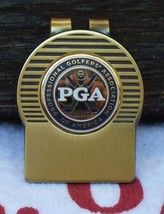 PGA Logo Gold Money Clip - Free Engraving - £28.11 GBP