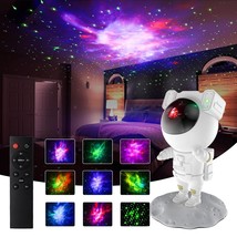 Kids Star Galaxy Night Light Projector With Timer, Christmas Astronaut Space Bud - £51.95 GBP