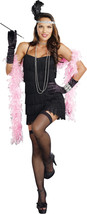 Dreamgirl Women&#39;s Flapper Costume, Black, X-Large - $97.32