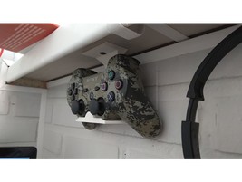 Sony PlayStation 3 Controller Holder PS3 DualShock 3 Hanger for Under Shelf or D - £7.19 GBP