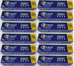 12 Tubes X Crest 3D Stain Eraser White Mint Whitening Toothpaste 2.3 Oz Ea Sealed - $43.55