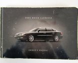 2005 Buick LaCrosse Owners Manual [Paperback] Buick - €25,80 EUR