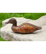 Henny Marie Long Wooden 14&quot; Duck Decoy Original Handpainted 1983 Louisvi... - £41.66 GBP