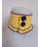 Crochet neck warmer, cowl, infinity scarf - $473.86 MXN
