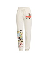 Disney Mickey Mouse Juniors Graphic Jogger Pant , Ivory Cream Size XXXL ... - $524.20 MXN