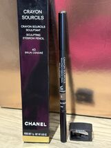 Chanel Crayon Sourcils Sculpting Eyebrow Pencil #40 BRUN CENDRE  W/SHARP... - $32.66