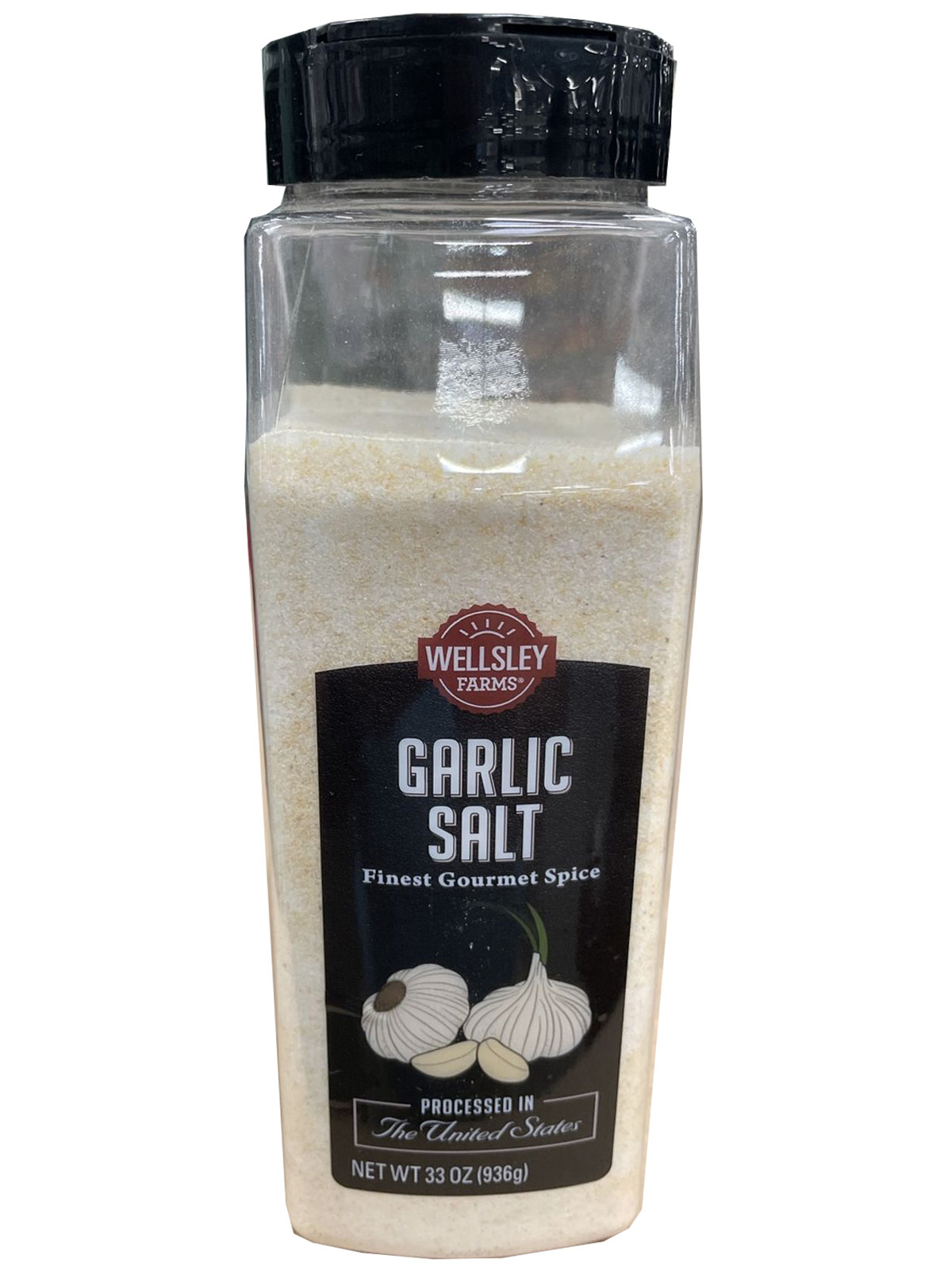 Wellsley Farms Garlic Salt  Finest Gourmet Spice 33 oz   Processed in USA - £13.45 GBP