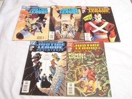Five Justice League DC Comics Adventures #26, #30, #31 Unlimited #10, #1... - $8.99