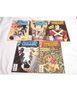 Five Justice League DC Comics Adventures #26, #30, #31 Unlimited #10, #1... - $8.99