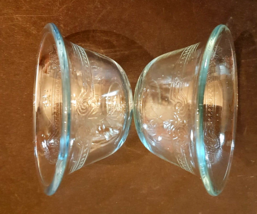 Philbe Sapphire Blue Ramekin LOT ANCHOR HOCKING Ovenware 3.75&quot; Glass Cus... - $300.39 MXN