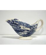 Vintage Royal Staffordshire Tonquin Blue Mini Creamer by Clarice Cliff - $6.99