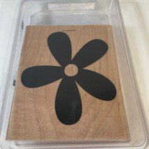 Stampin Up 2007 Big Blossom Rubber Stamp Set Wood Mounted - £6.19 GBP