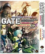 Gate Jieitai Kanochi Nite, Kaku Tatakaeri SEA 1 + 2 (1-24 END) DVD Ship ... - $34.41